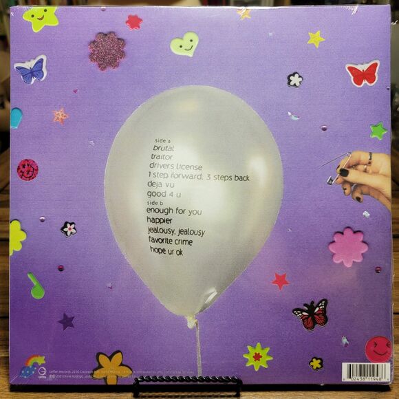 VINYL Olivia Rodrigo: Sour - Ltd Edition Magenta Transparent Pink Colored LP NEW - Picture 4 of 5